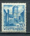 Timbre Allemagne Wurtemberg  1947   Neuf **  N 07   Y&T   