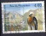 TIMBRE FRANCE 1996 - YT 2999 - Parc du Mercantour - Oiseaux - Gypate barbu 