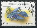 Timbre Rpublique de MADAGASCAR  1994  Obl  N 1399  Y&T  Poisson