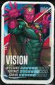 Carte  Collectionner Collector Pars en Mission Marvel E. Leclerc Vision 005