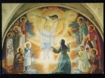 CPM neuve 71 PARAY LE MONIAL Chapelle de la Visitation Fresque du Choeur