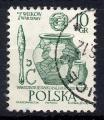 TIMBRE POLOGNE Obl  Arts Poterie