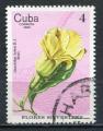 Timbre  CUBA   1980  Obl  N  2229    Y&T   Fleurs