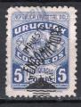 URUGUAY - Timbre colis postaux n71 oblitr