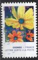 France 2020; YT n aa 1857; L.V., fleurs, cosmos jaune & orange