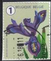 Belgique 2016 Oblitr rond Used Flower Fleur Iris SU