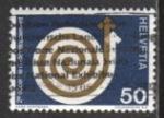 Suisse 1971; Y&T n 876; 50c, 2e dcnie du dveloppement