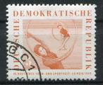 Timbre Allemagne RDA 1959  Obl   N 421  Y&T  Athltisme