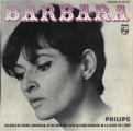 EP 45 RPM (7") Barbara " Au bois de Saint-Amand "