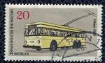 Allemagne 1973 Oblitr rond Used Berlin Transport en Commun Trolleybus