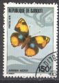 Djibouti 1978; Y&T n 480; 150F, faune, papillon