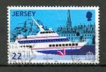 JERSEY - 1988 - YT. 431  o - EUROPA - Ferry