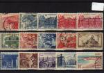 Lot de timbres oblitrs de France FR332