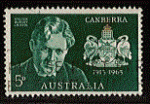 Australie 1963 - Y&T 286 -  oblitr - 50e anniversaire de Canberra