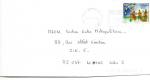 Nouvelle Caldonie lettre timbre n 997 anne 2007 Cinquantenaire Trait Rome