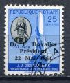 Timbre Rpuplique d'HAITI  1961  Obl    N 468  Y&T  Personnage