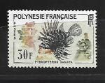 Timbre Polynésie Française Neuf / 1962 / Y-T N°20.
