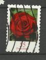Allemagne timbre oblitr  Fleur : superbe rose  