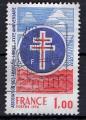 1885 - Association des Franais libres - oblitr - anne 1976