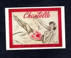 Carte postale CPM repro ancienne publicit : Gaine Chantelle