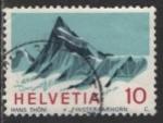Suisse 1966; Y&T n 775; 10c, Mont Finsteraarhorn