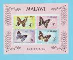 MALAWI PAPILLONS 1966 / MNH** 