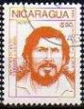 Nicaragua 1988 - Hros et martyr de la Rvolution: Escobar Prez -YT PA 1251 