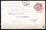 Belgique > France > Entier CP > cachet ANVERS (STATION) 1903 pour TOURCOING