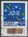 France 2018 Oblitr Used Timbre  gratter N 11 Joie Y&T 1651