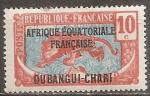 oubangui - n 63  neuf* - 1925/27