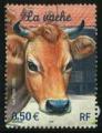 France 2004 - YT 3664 - oblitr - nature de France - la vache