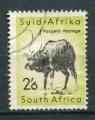 Timbre d'AFRIQUE DU SUD 1960-61  Obl   N 227  Y&T Faune Antilope