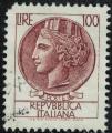 Italie 1968 Oblitr Used Coin Monnaie de Syracuse 100 Lire SU