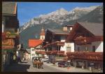 CPM anime Autriche Tyrol NEUSTIFT  Station de ski attelage