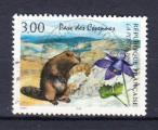 FRANCE - 1996 - O , YT. 2997 - Parcs Nationaux , Marmotte