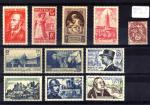 Lot de timbres neufs* de France FR3893