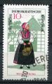 Timbre Allemagne RDA 1966  Obl   N 914  Y&T  Costume