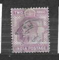 INDIA INGLESE  Y&T n° 60 - anno  1902 USATO