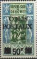 Dahomey (Rp.) 1967 - Colis postaux: TP de 1961 surcharg (50F/10F) - YT CP6 **