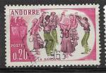 Andorre - 1963 - YT n 166  oblitr