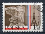 Timbre POLOGNE 1978  Obl  N 2413   Y&T  Sculpture