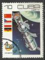 Cuba 1979; Y&T n  2113; 10c Espace, engins Apollo & Soyous