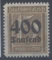 Allemagne : n 285 neuf sans gomme anne 1923