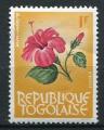 Timbre Rpublique du TOGO 1964 - 65   Neuf **  N 395   Y&T  Fleurs