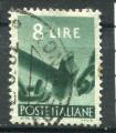 Timbre ITALIE 1945 - 48  Obl  N 495   Y&T   