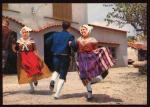 CPM anime MARSEILLE Groupe Folklorique " La Couqueto " Danse de la " Fricasse " Le Tourniquet