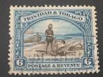 Trinit et Tobago 1935 - Y&T 125 dentel 13 obl.