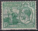 TRINITE (et Tobago) N° 110 de 1922 oblitéré