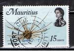 Ile Maurice / 1975 / " Sea Urchin " / YT n° 410, oblitéré