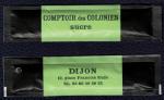 Sachet Sucre Sugar Comptoir des Colonies Dijon